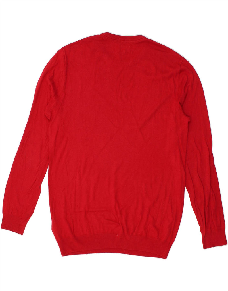 WRANGLER Mens Crew Neck Jumper Sweater XL Red Cotton | Vintage Wrangler | Thrift | Second-Hand Wrangler | Used Clothing | Messina Hembry 
