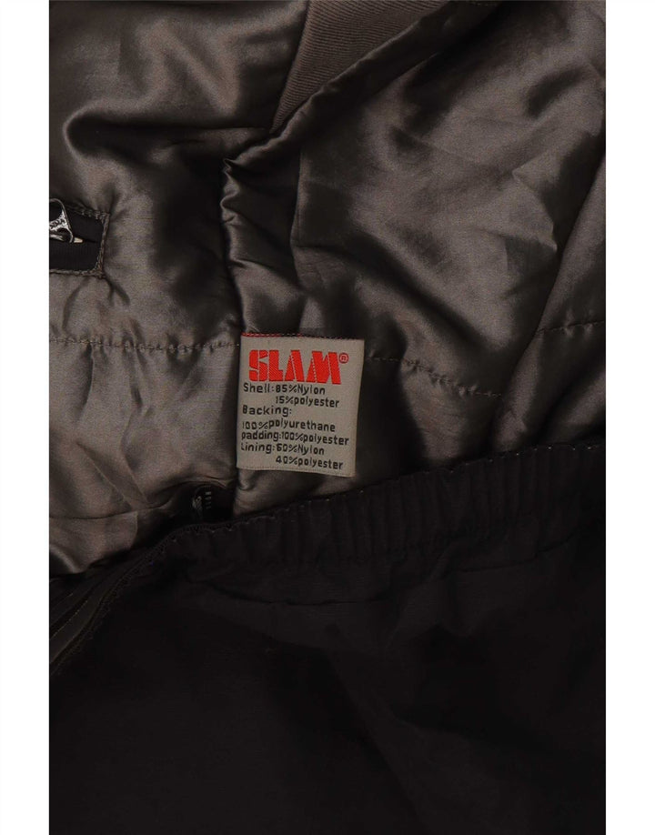 Slam Mens Windbreaker Jacket UK 38 Medium Black Polyester