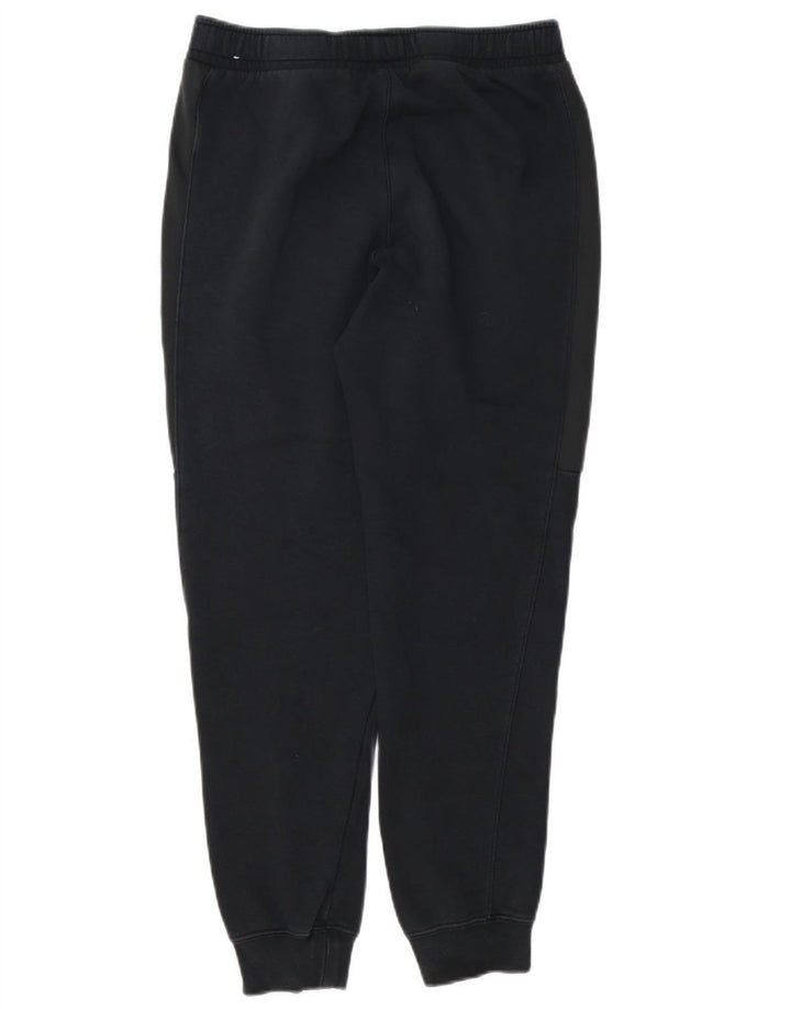 NIKE Mens Graphic Tracksuit Trousers Joggers Small  Black Cotton