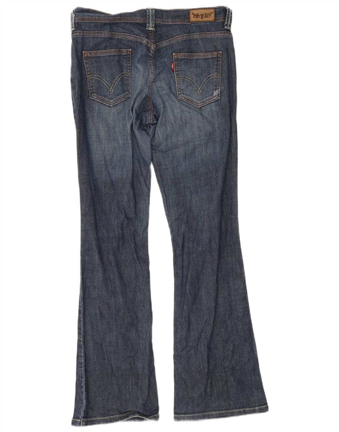 Levi's Womens Bootcut Jeans W31 L30 Blue Cotton