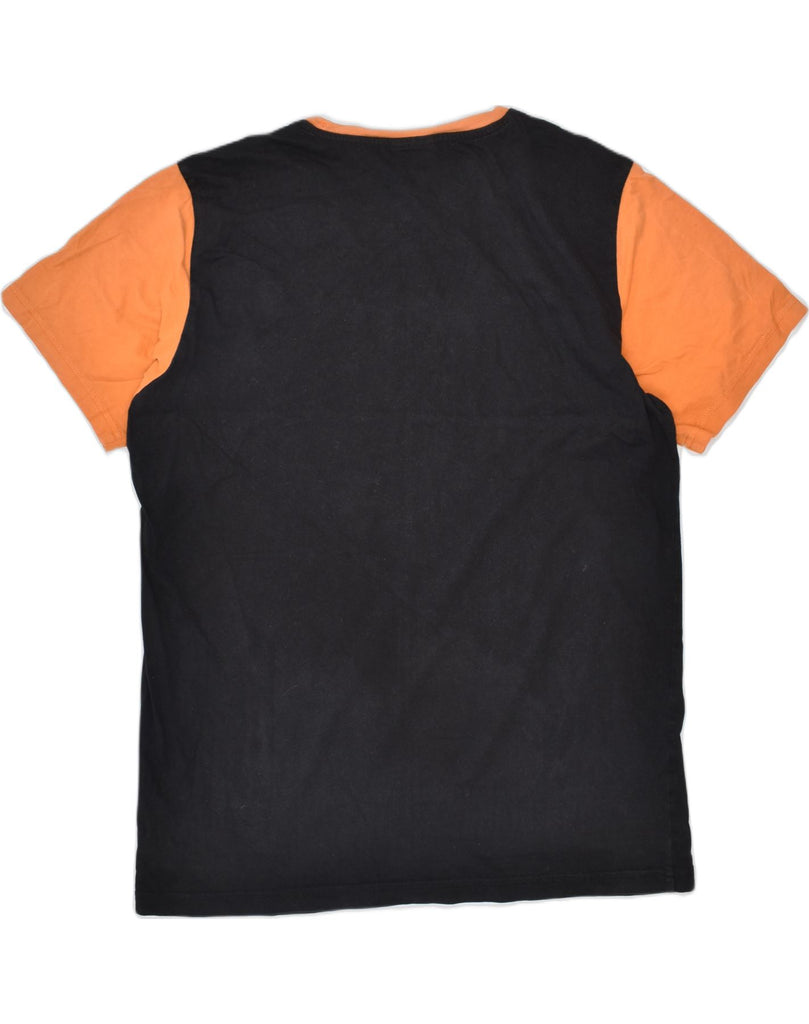 CHAMPION Boys Graphic T-Shirt Top 15-16 Years 2XL Black Colourblock Cotton | Vintage Champion | Thrift | Second-Hand Champion | Used Clothing | Messina Hembry 