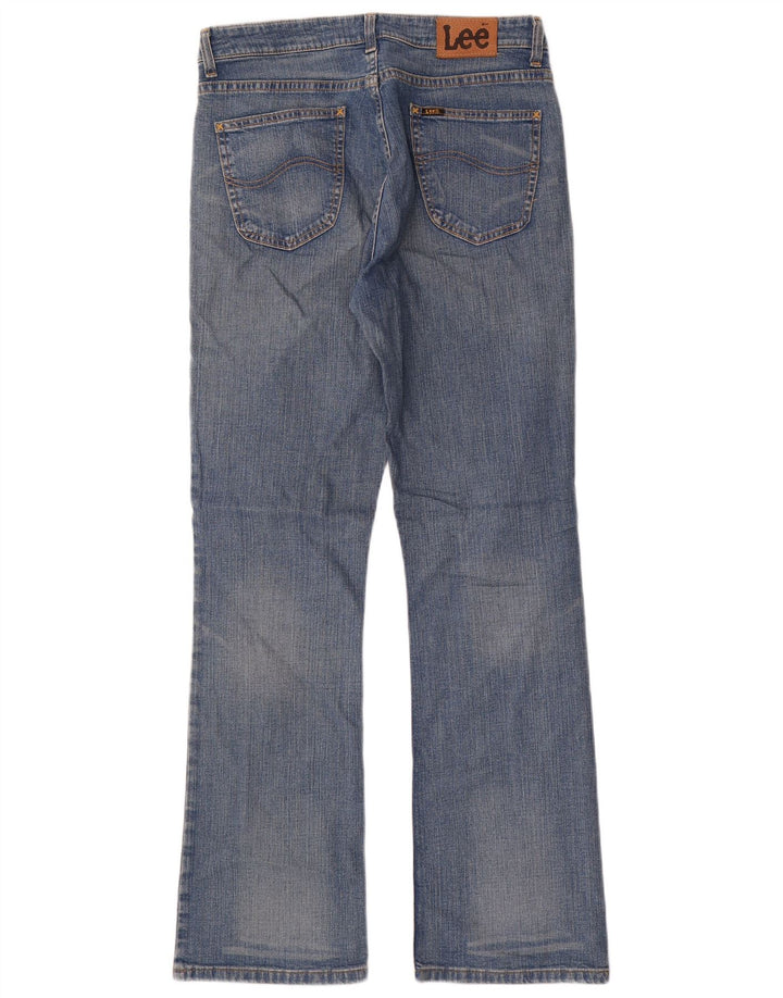 Lee Mens Bootcut Jeans W34 L33 Blue Cotton