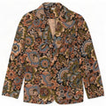 Vintage Womens Open Blazer Jacket IT 42 Medium Multicoloured Floral