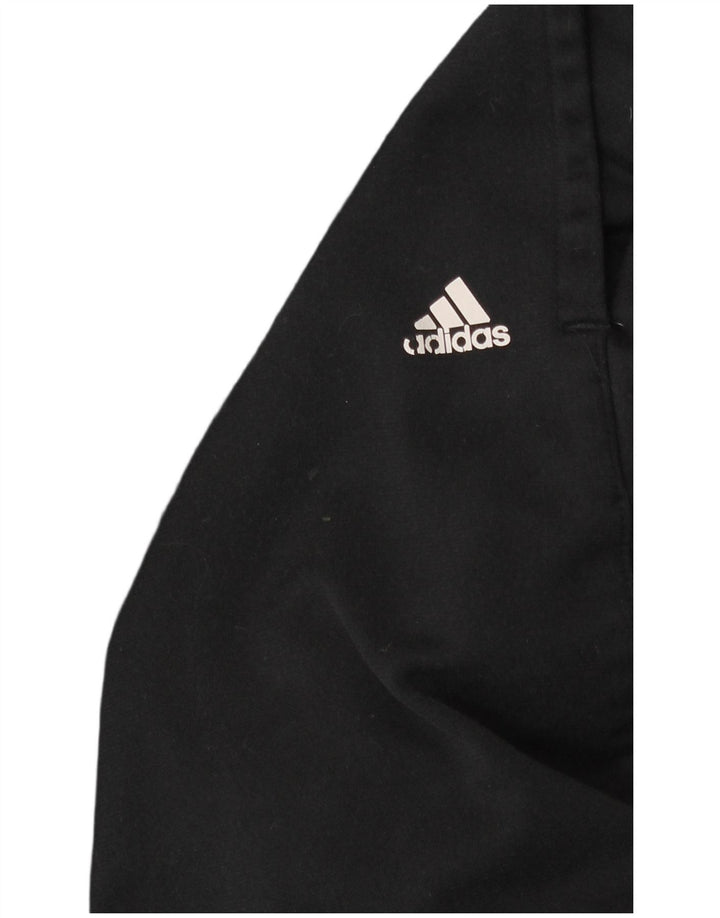 Adidas Mens Tracksuit Trousers Large  Black Polyester