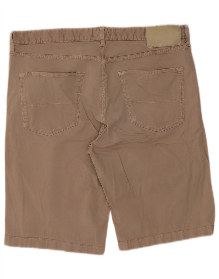 Cerruti 1881 Mens Casual Shorts Large Beige