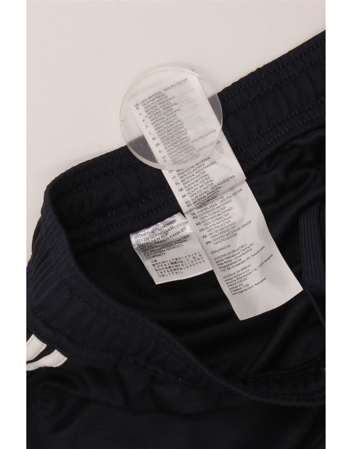 Adidas Womens Tracksuit Trousers UK 4 XS Navy Blue Polyester