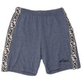 ASICS Mens Graphic Sport Shorts XL  Blue Flecked Cotton