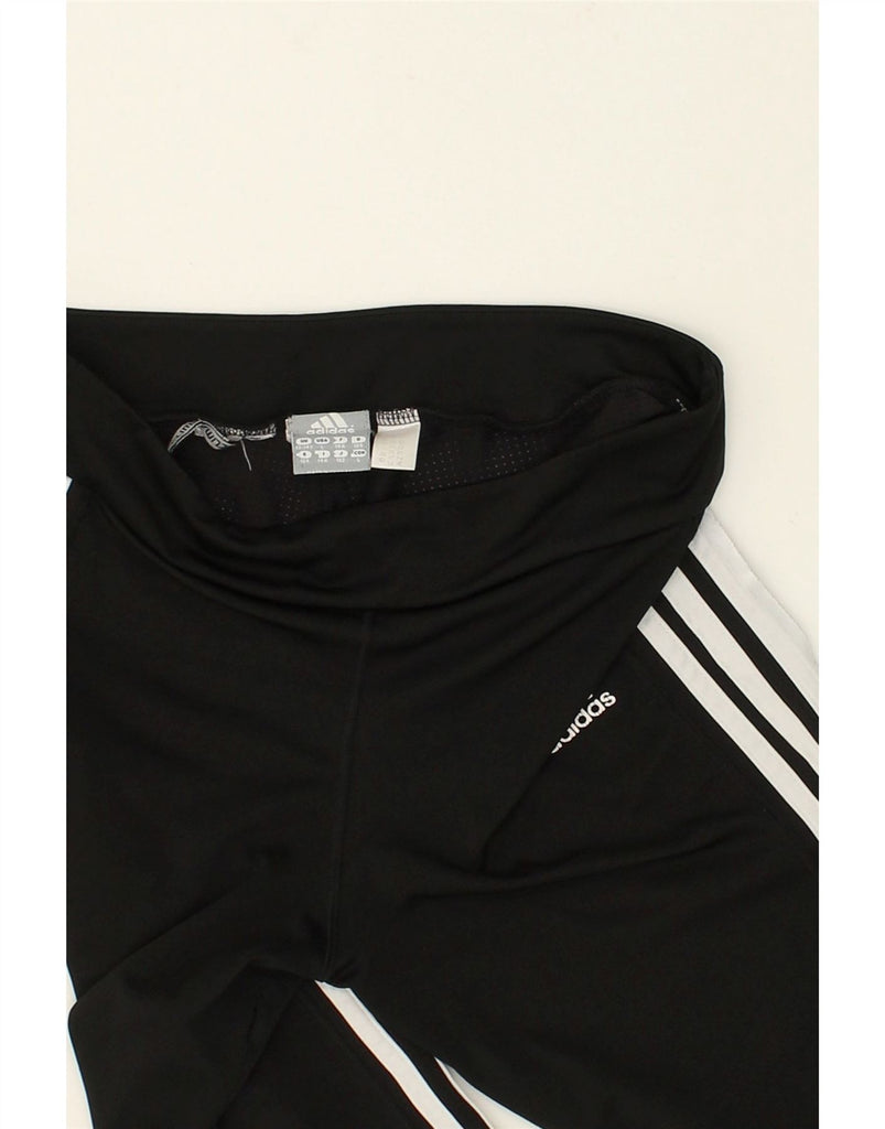 ADIDAS Girls Climacool Leggings 13-14 Years Black Polyester | Vintage Adidas | Thrift | Second-Hand Adidas | Used Clothing | Messina Hembry 