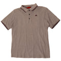 Kappa Mens Polo Shirt Small Grey Flecked Cotton