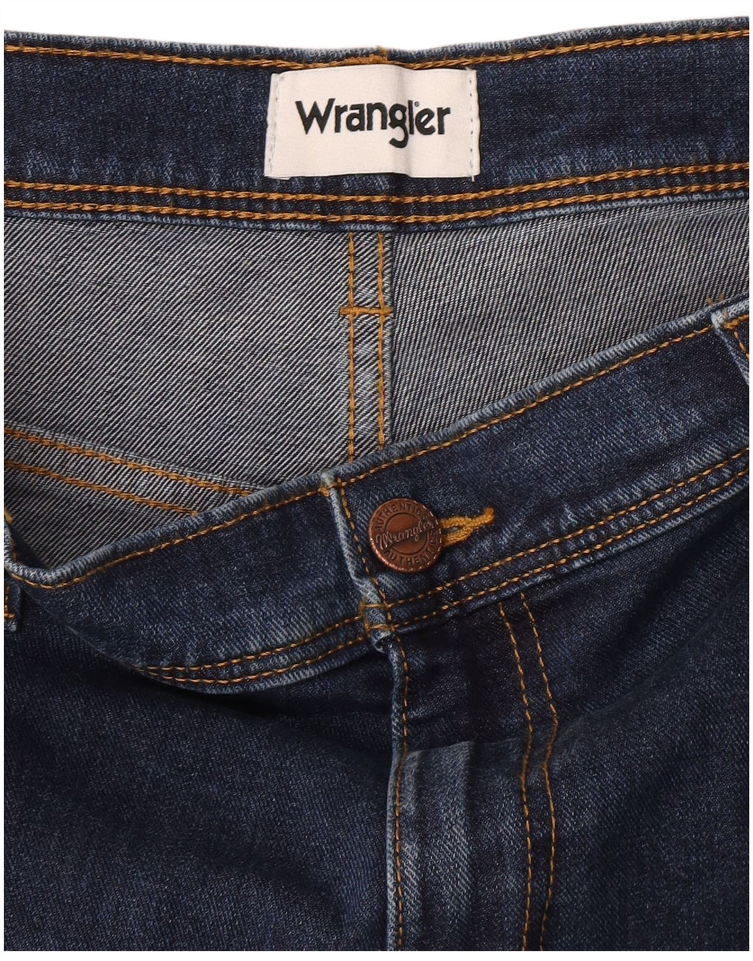 Wrangler Mens Straight Jeans W36 L30 Blue
