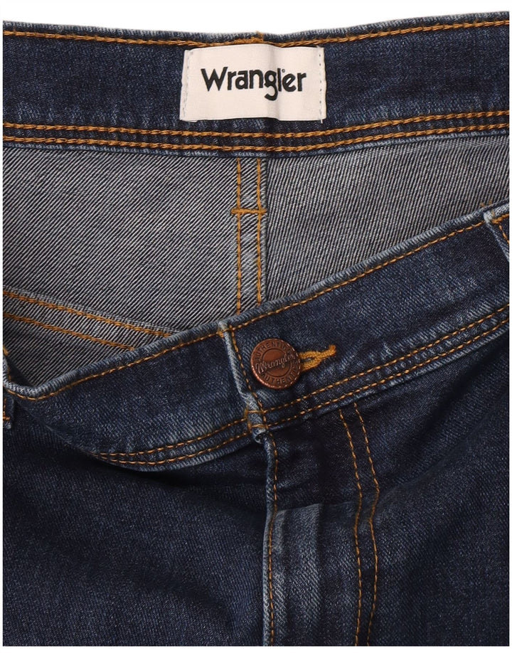 Wrangler Mens Straight Jeans W36 L30 Blue