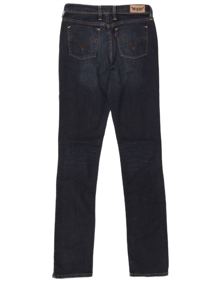 LEVI'S Mens 628 Slim Jeans W30 L34 Navy Blue Cotton
