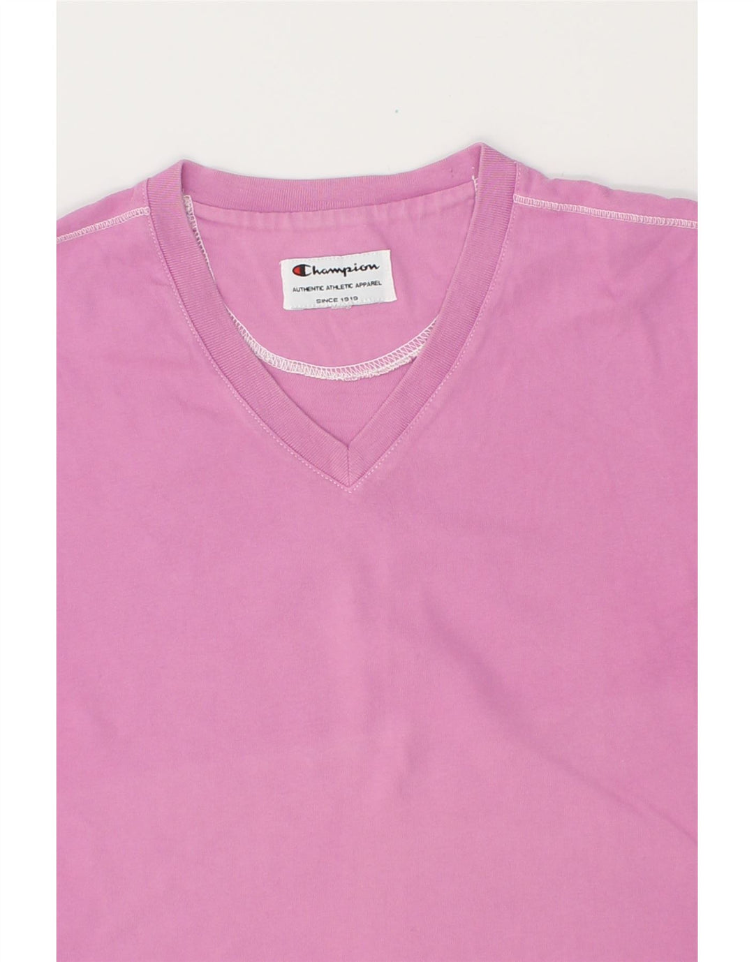 CHAMPION Womens T-Shirt Top UK 16 Large Pink Vintage Champion and Second-Hand Champion from Messina Hembry 