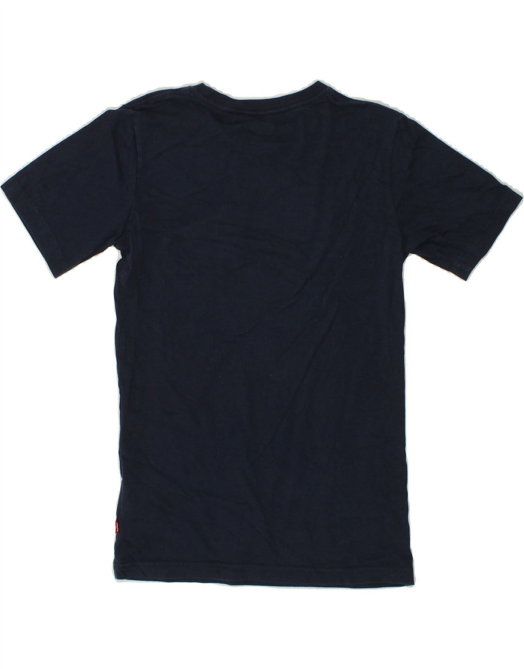 LEVI'S Boys Graphic T-Shirt Top 10-11 Years Medium Navy Blue Cotton Vintage Levi's and Second-Hand Levi's from Messina Hembry 