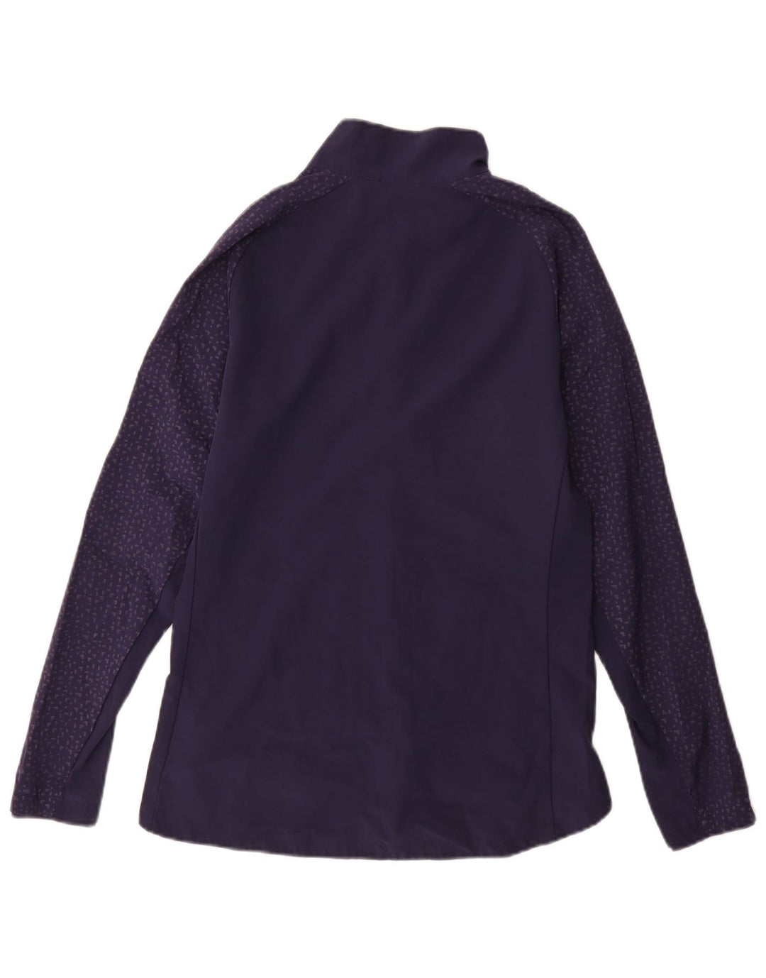 Adidas Womens Running Tracksuit Top Jacket UK 8/10 Small Navy Blue