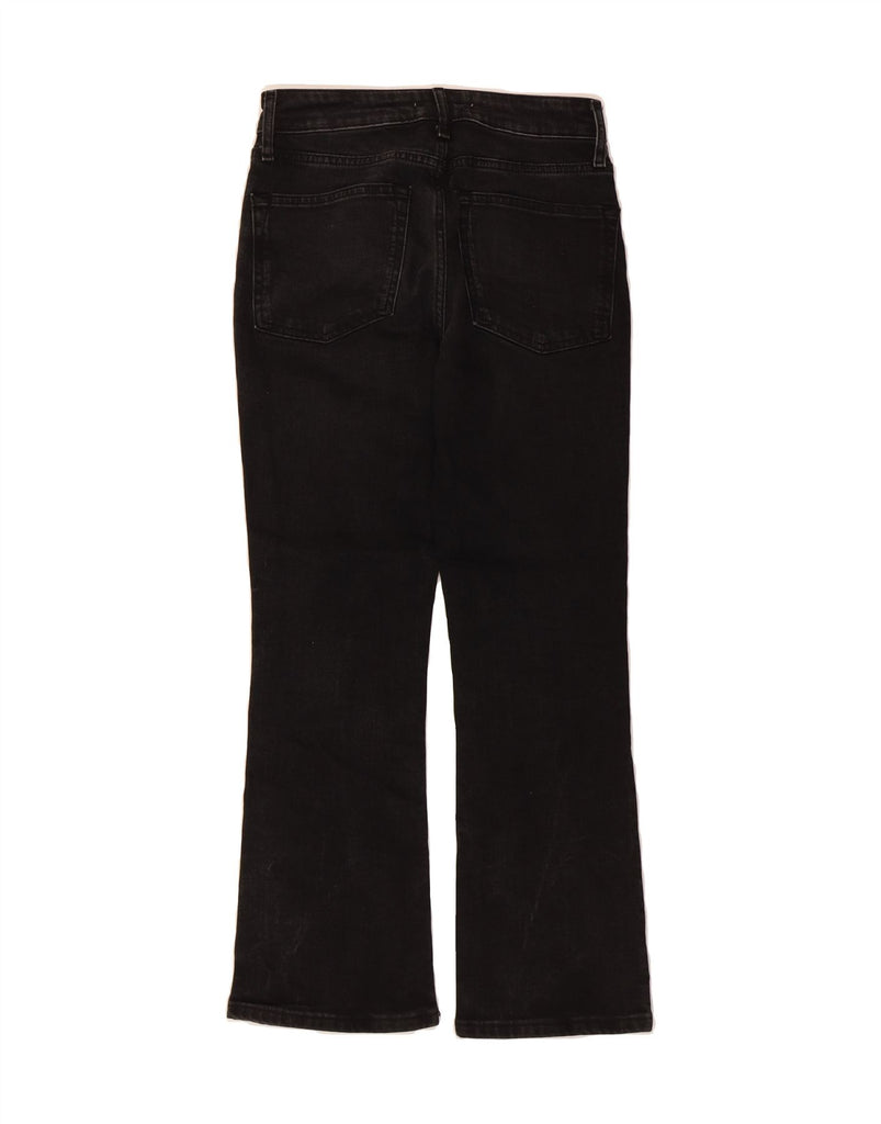 ZARA Womens Bootcut Jeans EU 34 XS W28 L27 Black Cotton Vintage Zara and Second-Hand Zara from Messina Hembry 