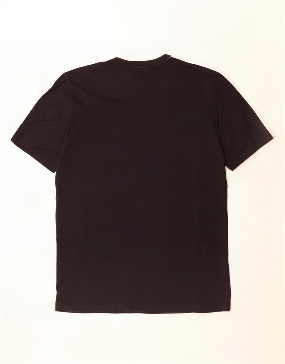 Adidas Mens T-Shirt Top 2XL Black Cotton