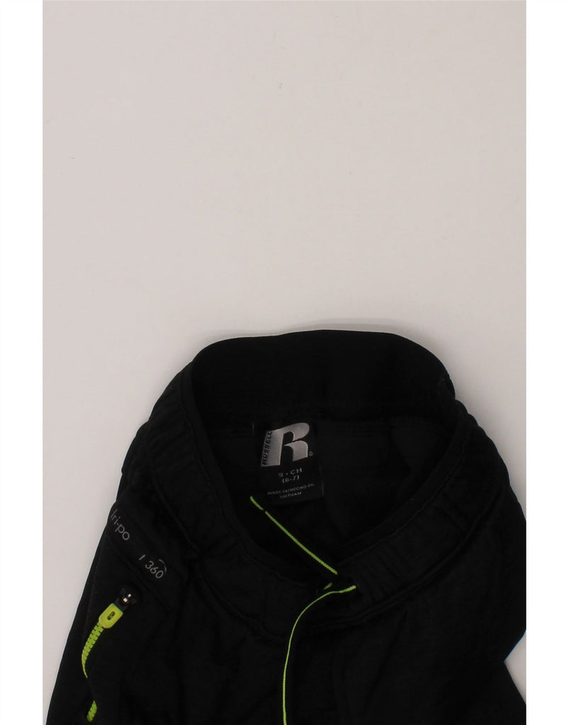 RUSSELL ATHLETIC Boys Tracksuit Trousers Joggers 6-7 Years Small Grey Vintage Russell Athletic and Second-Hand Russell Athletic from Messina Hembry 