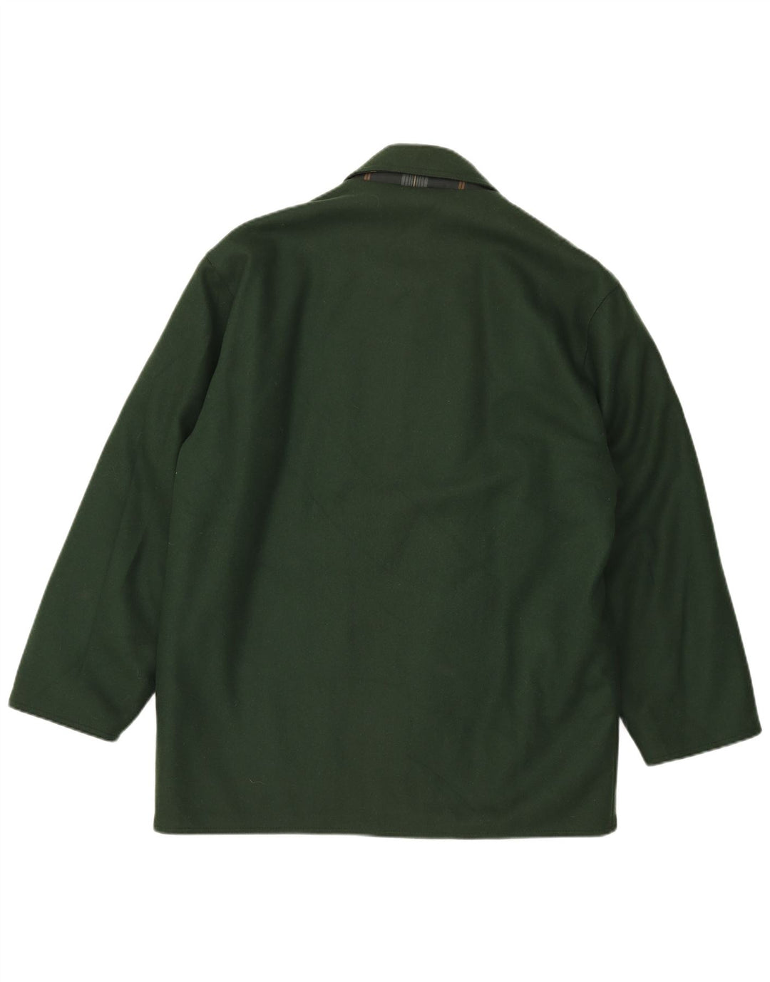 Navigare Mens Reversible Jacket UK 38 Medium Green Wool
