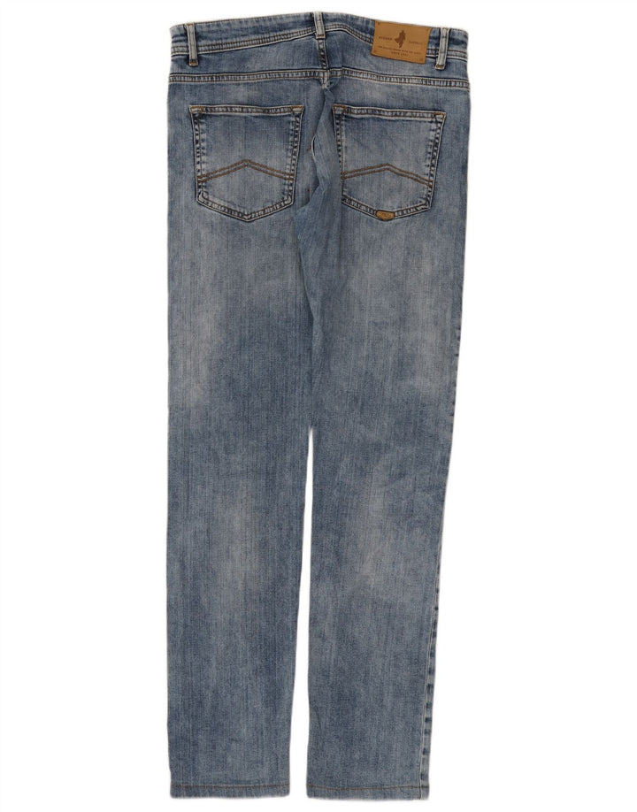 Marlboro Classics Mens Regular Tapered Jeans W31 L34 Blue