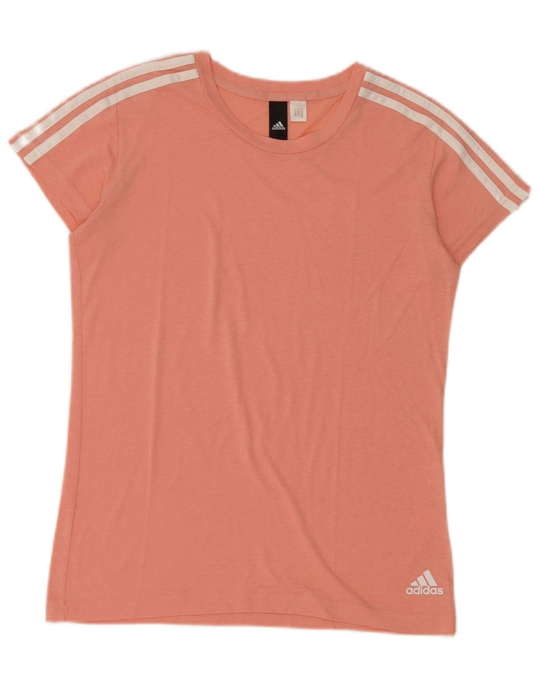 Adidas Womens T-Shirt Top UK 10 Small Pink