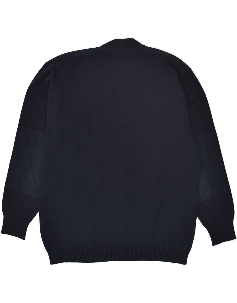 PAUL & SHARK Mens Cardigan Sweater XL Navy Blue | Vintage Paul & Shark | Thrift | Second-Hand Paul & Shark | Used Clothing | Messina Hembry 