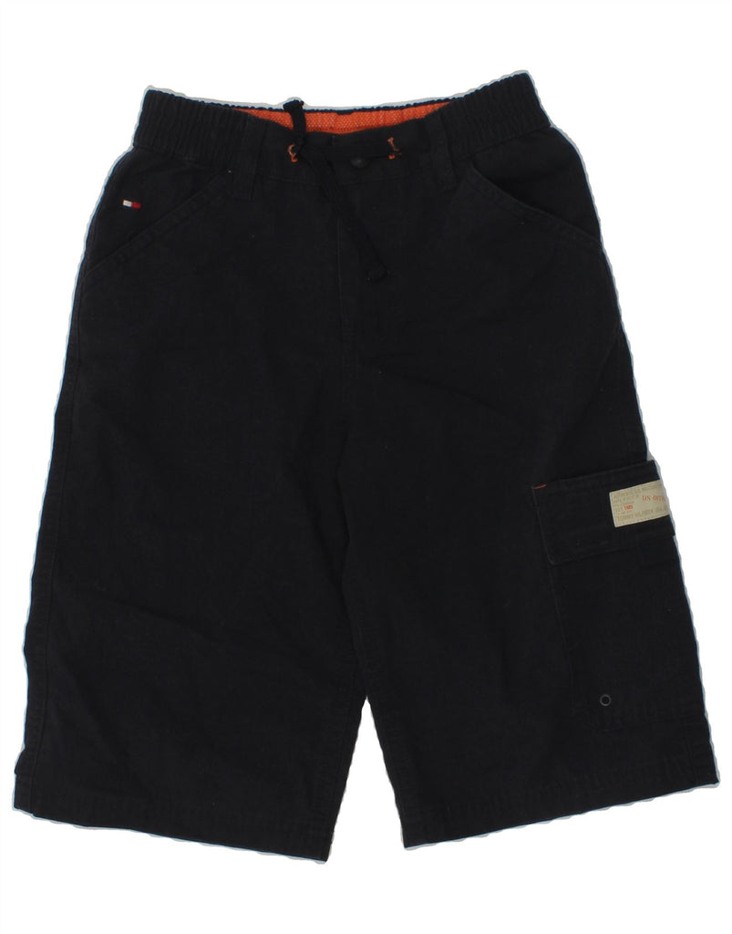 TOMMY HILFIGER Boys Carpenter Bermuda Shorts 6-7 Years W22  Navy Blue | Vintage Tommy Hilfiger | Thrift | Second-Hand Tommy Hilfiger | Used Clothing | Messina Hembry 