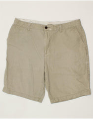 DOCKERS Mens Chino Shorts W36 Large Khaki Cotton