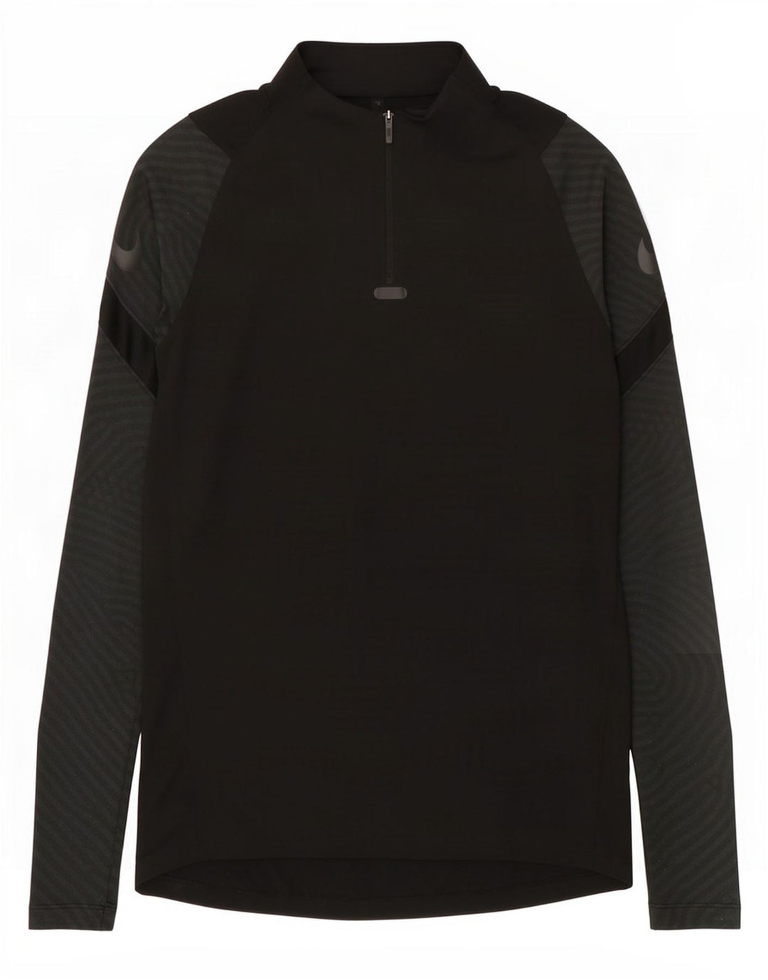 Nike Mens Dri Fit Graphic Pullover Tracksuit Top Small Black Pinstripe