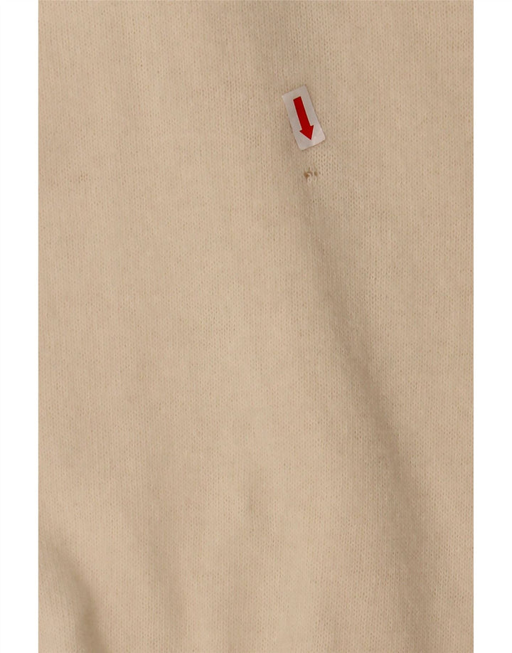 CANDA Womens Cardigan Sweater EU 46 XL Off White Angora