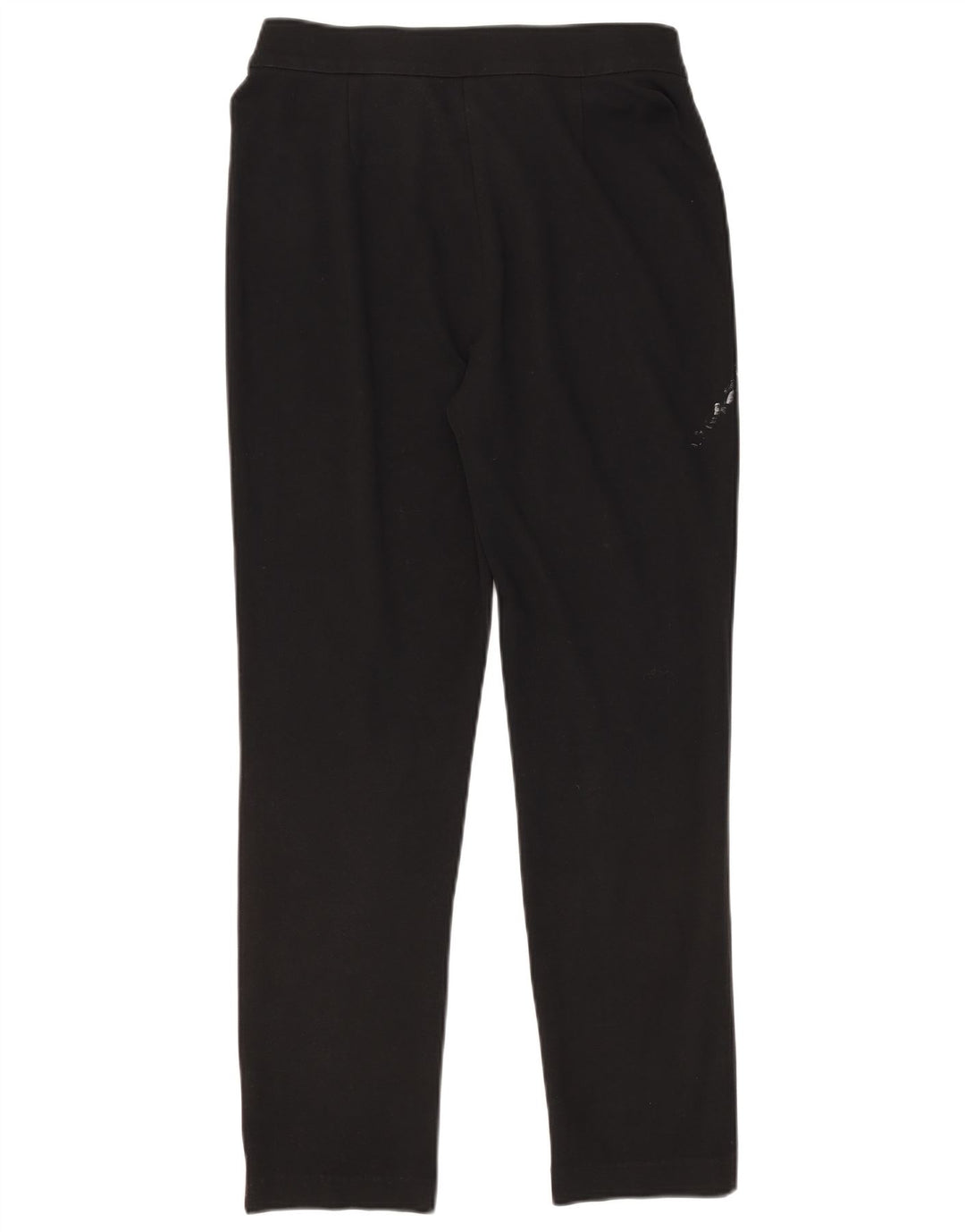 Marks & Spencer Womens Tracksuit Trousers UK 12 Medium  Black Viscose