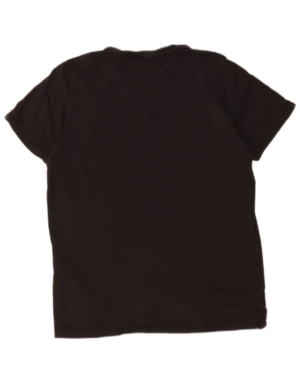 Levi's Mens Graphic T-Shirt Top Medium Black Cotton
