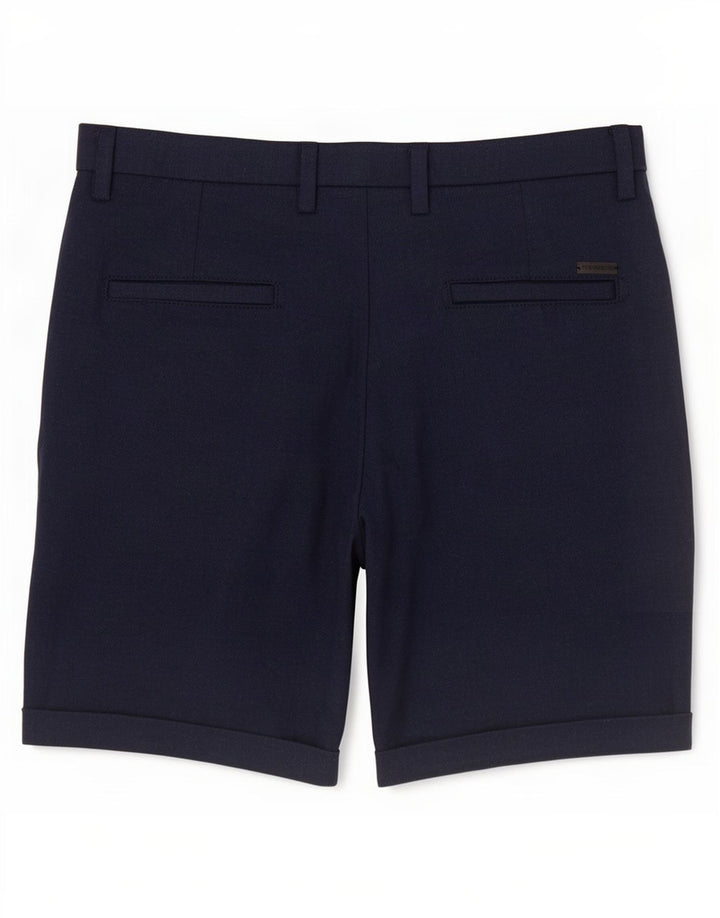 Jack & Jones Mens Chino Shorts Large W34 Navy Blue Polyester