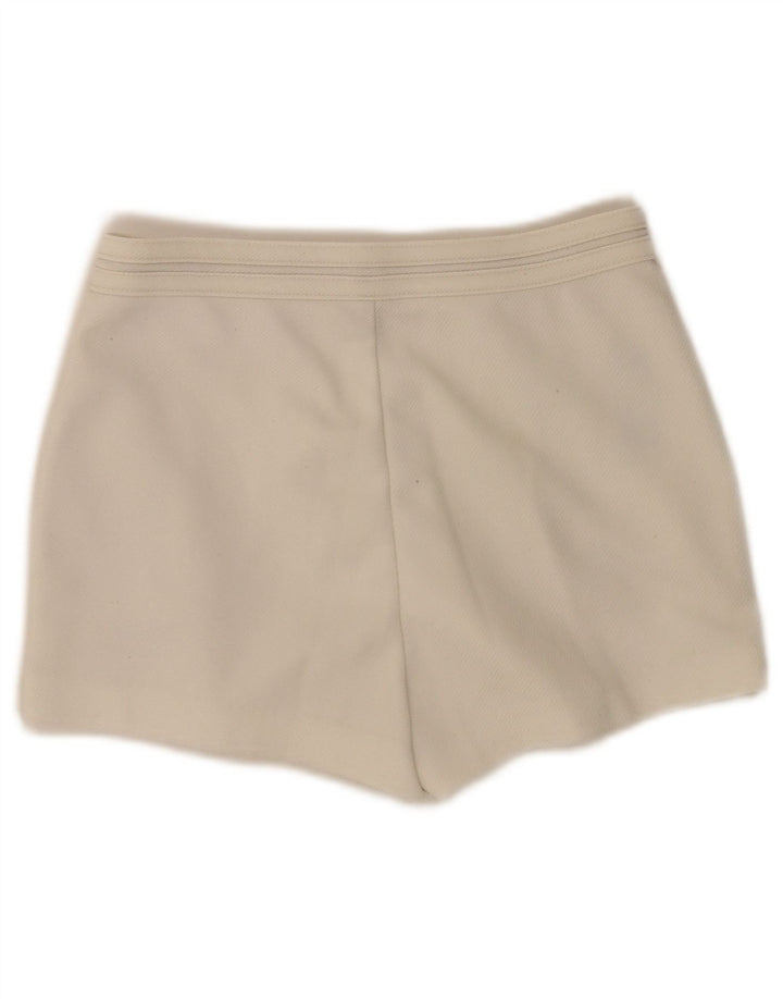 Sergio Tacchini Womens Chino Shorts IT 42 Medium W26  White