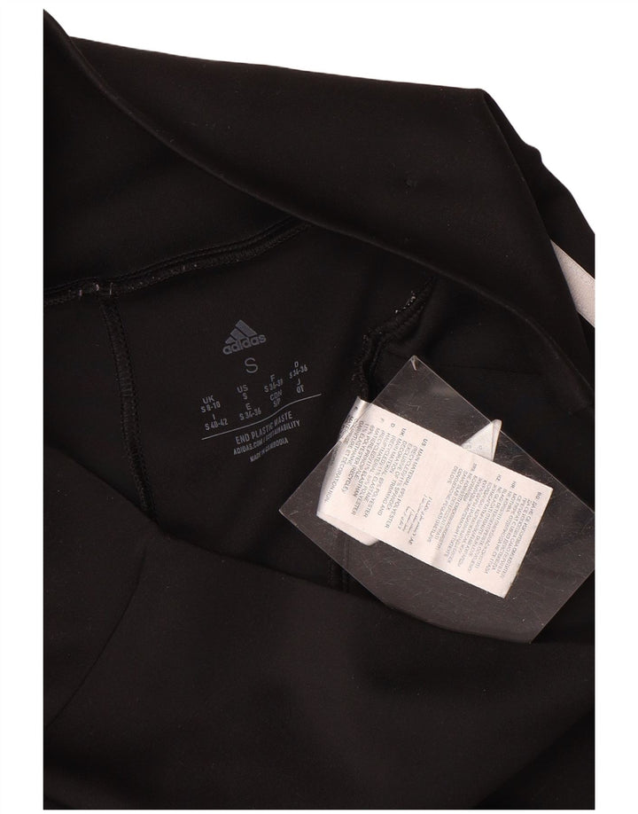 Adidas Womens Aeroready Leggings UK 8/10 Small  Black Polyester