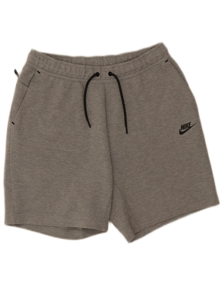 Nike Mens Sport Shorts Medium Grey Flecked Cotton
