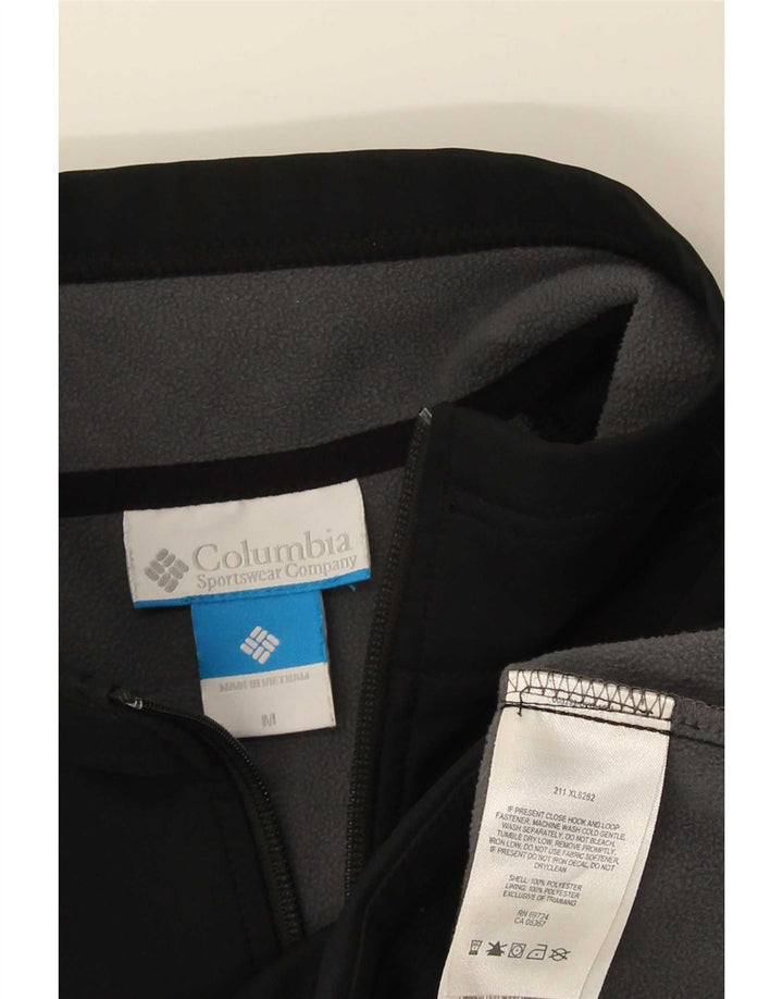 Columbia Womens Windbreaker Jacket UK 14 Medium Black Polyester
