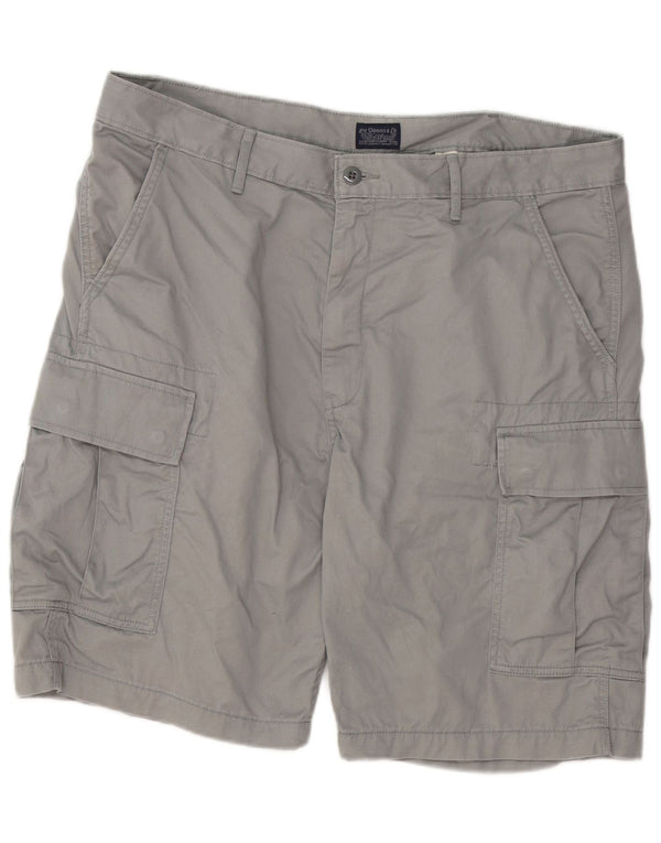 Levi's Mens Cargo Shorts W38 XL Grey Cotton