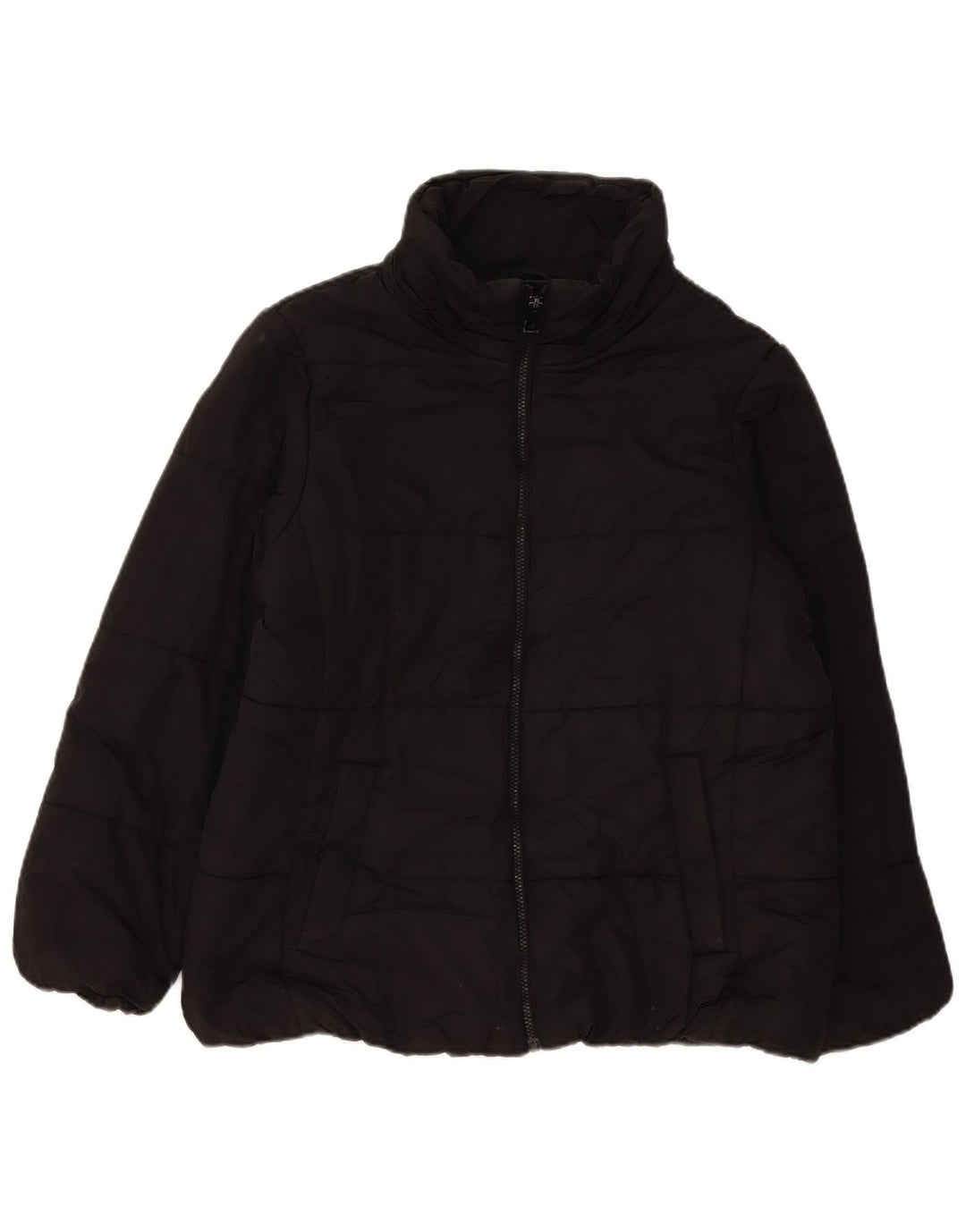 Marks & Spencer Womens Padded Jacket UK 18 XL Black Polyester