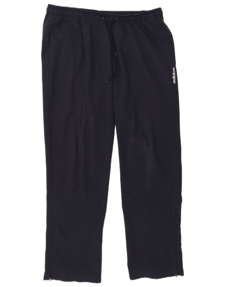 Adidas Mens Tracksuit Trousers XL  Navy Blue Polyester