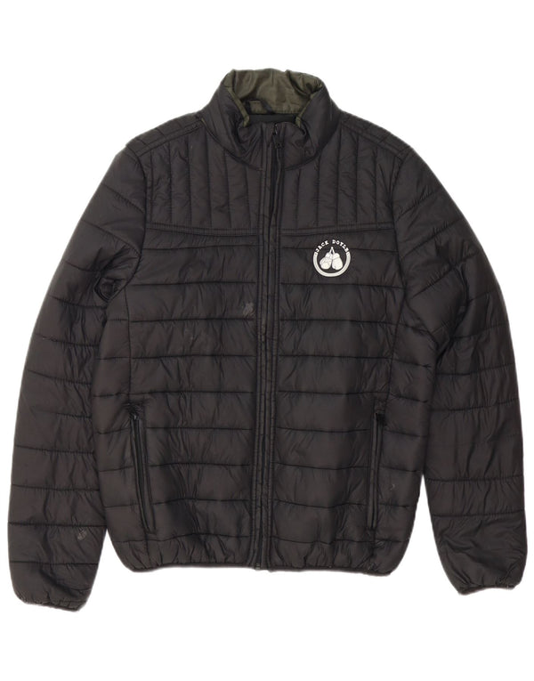 Urban Classics Mens Padded Jacket UK 36 Small Black Polyester