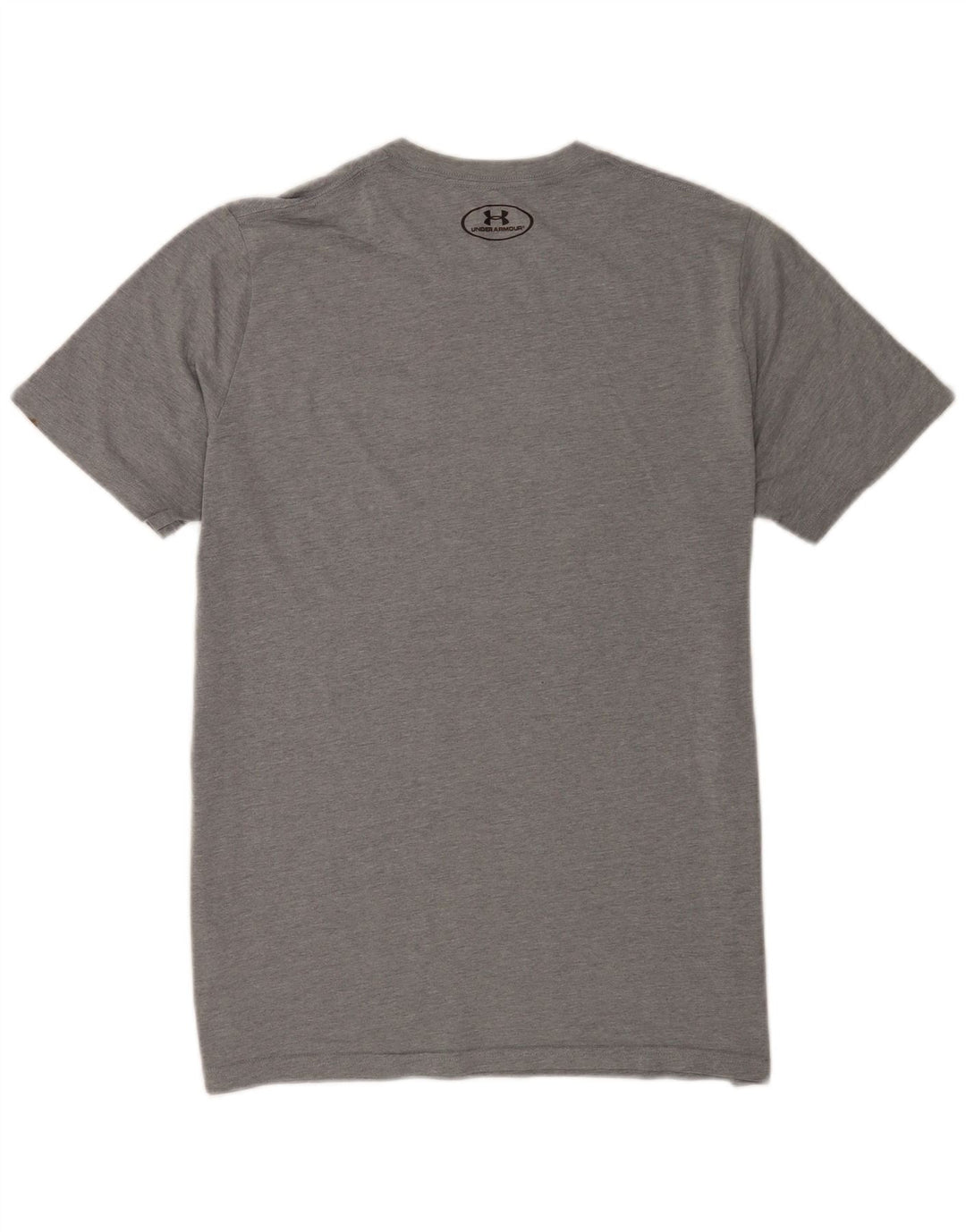 Under Armour Mens Heat Gear Graphic T-Shirt Top Medium Grey