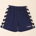 HUMMEL Mens Graphic Sport Shorts Small Navy Blue Polyester Vintage Hummel and Second-Hand Hummel from Messina Hembry 