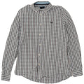 Crew Clothing Mens Slim Fit Shirt Medium Blue Check Cotton
