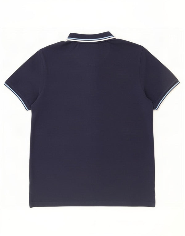Pierre Cardin Mens Regular Fit Polo Shirt XL Navy Blue Cotton