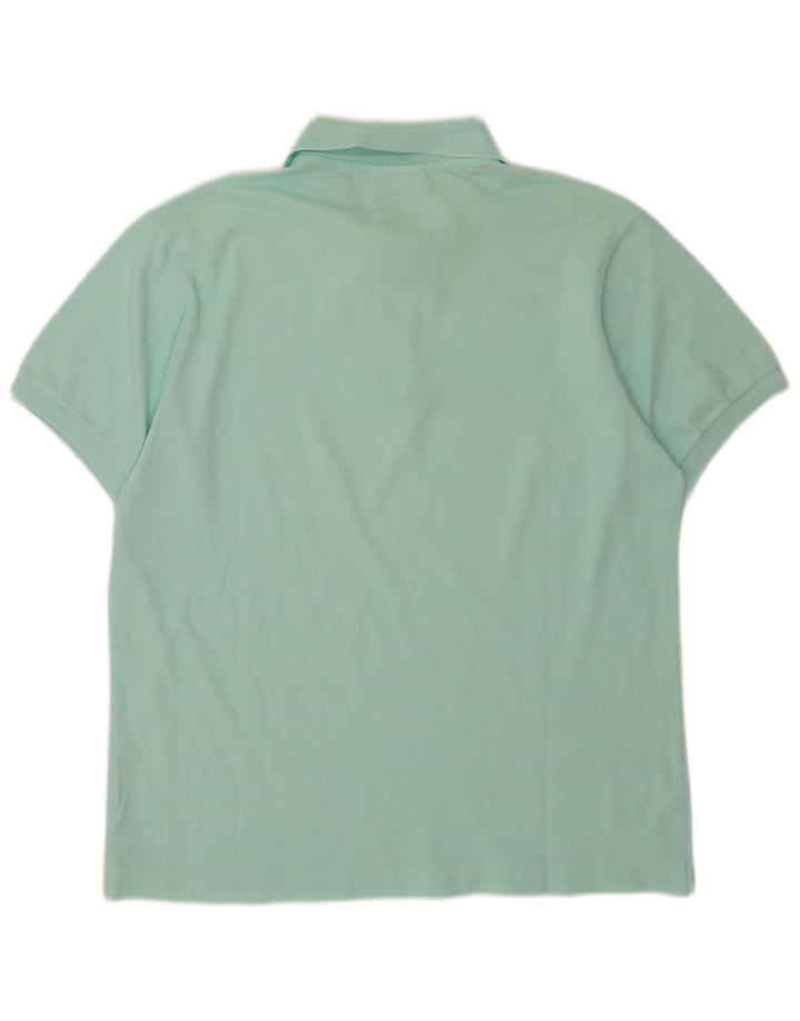 Lacoste Mens Polo Shirt Size 5 Large Turquoise