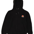 Ellesse Mens Hoodie Jumper XL Black Cotton