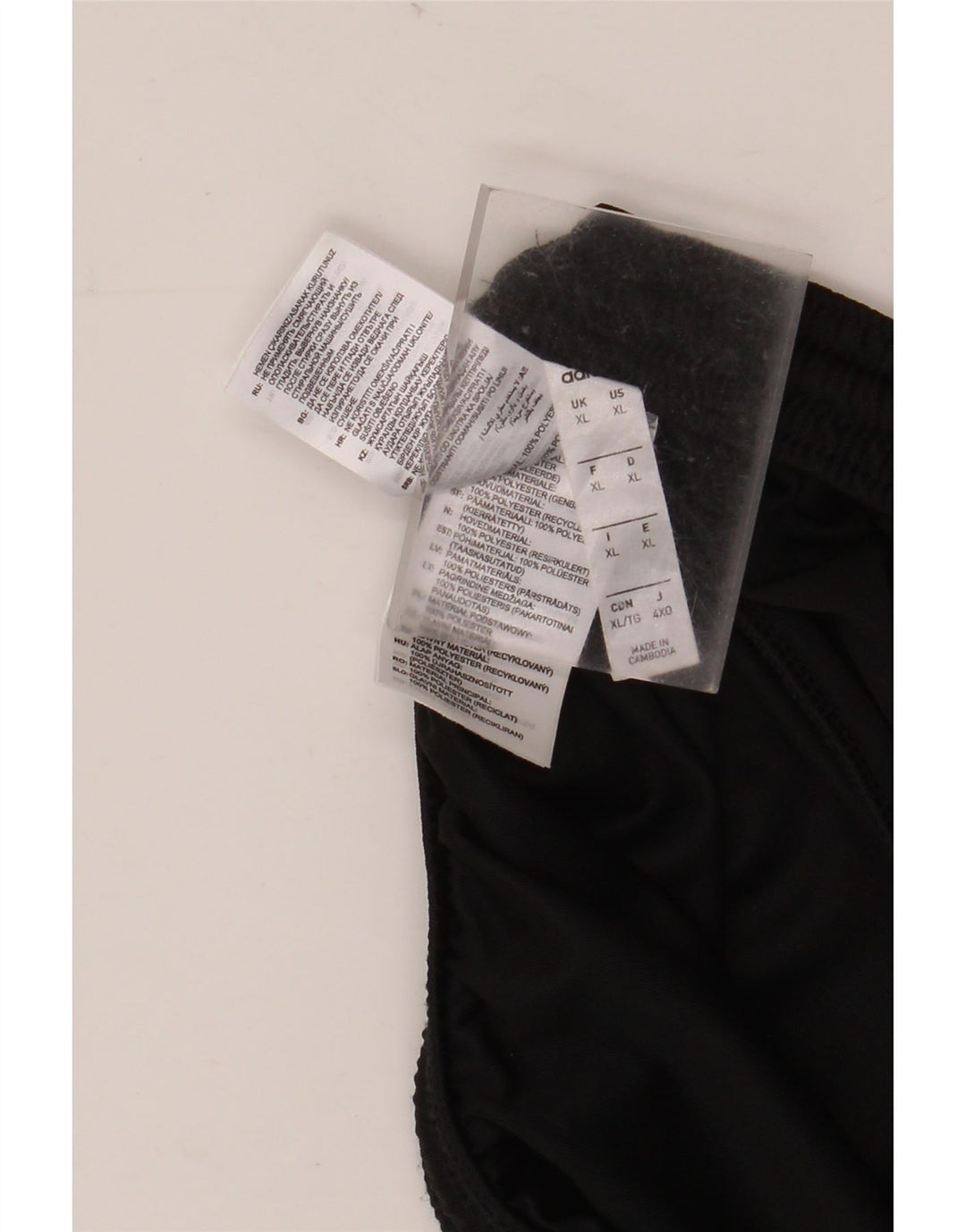 ADIDAS Mens Aeroready Sport Shorts XL Black Polyester