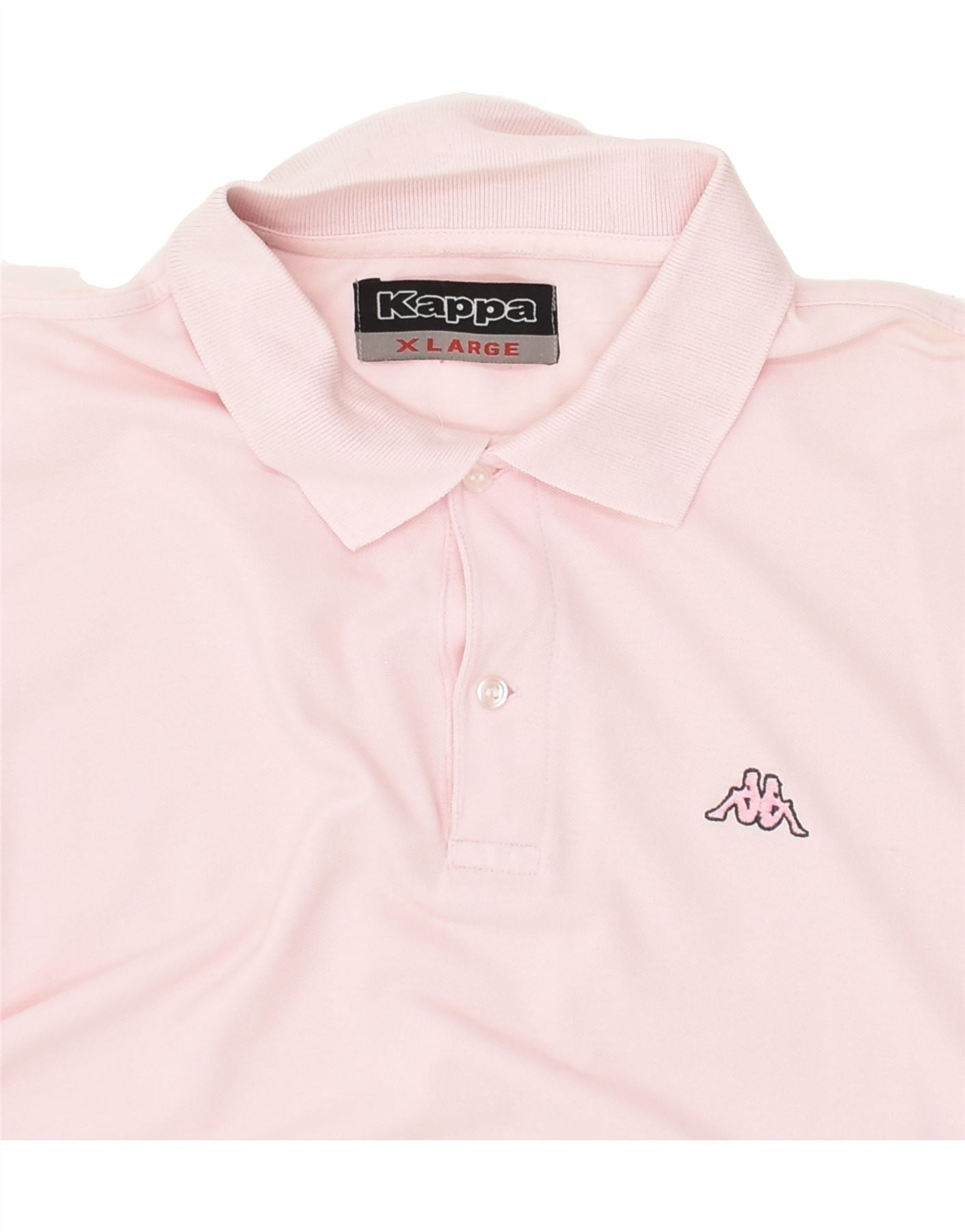 KAPPA Mens Polo Shirt XL Pink Cotton, Vintage & Second-Hand Clothing  Online