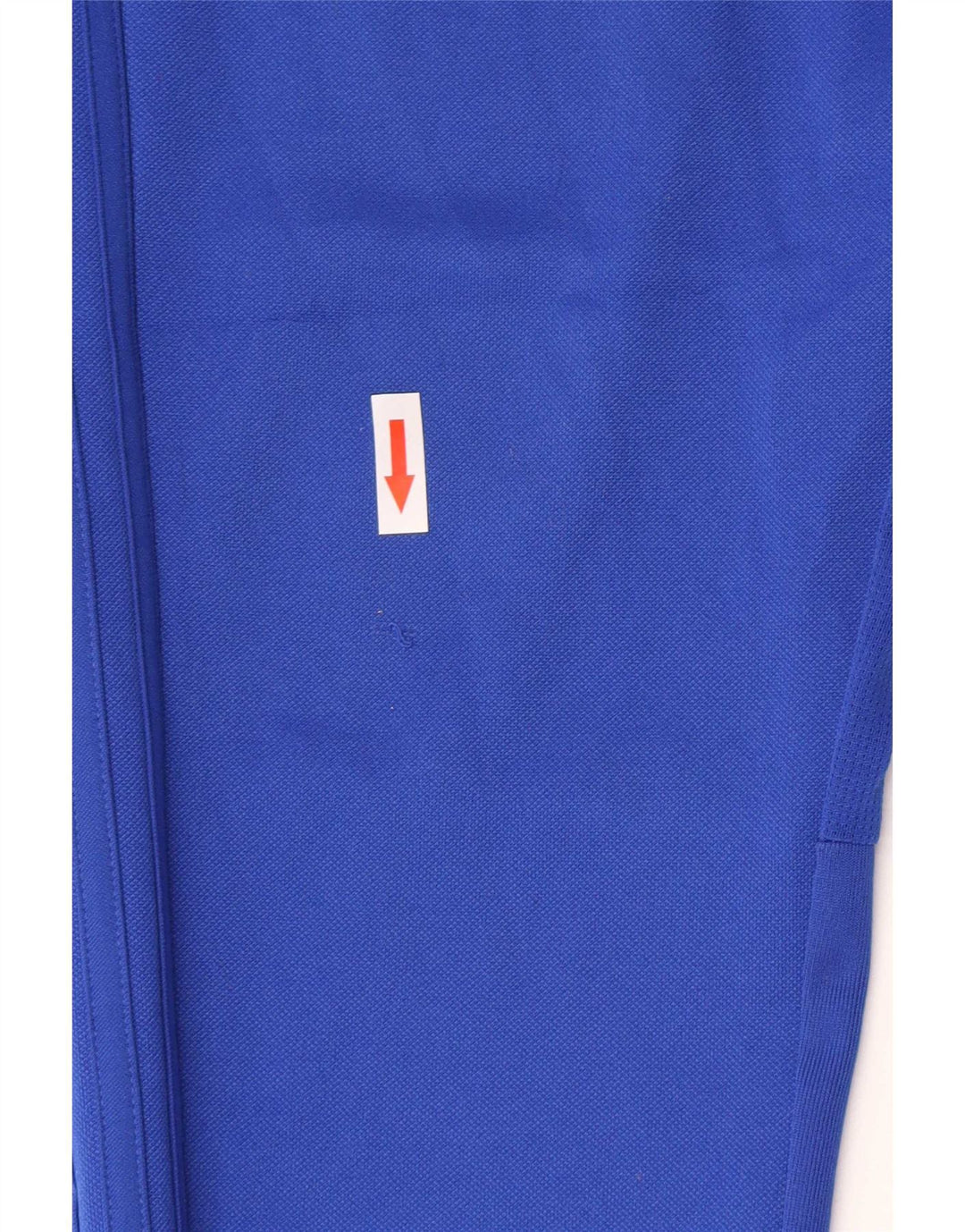 Adidas Boys Slim Fit Tracksuit Trousers 13-14 Years  Blue Polyester